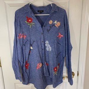 Topshop Button Down